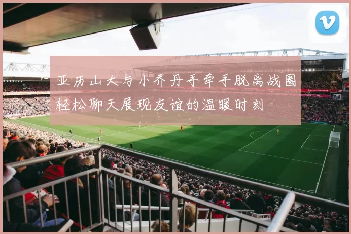 亚历山大与小乔丹手牵手脱离战圈轻松聊天展现友谊的温暖时刻