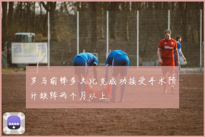 罗马前锋多夫比克成功接受手术预计缺阵两个月以上